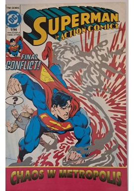 Superman 1/94 Chaos w Metropolis