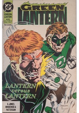 Green Lantern 4/93 Lantern versus Lantern