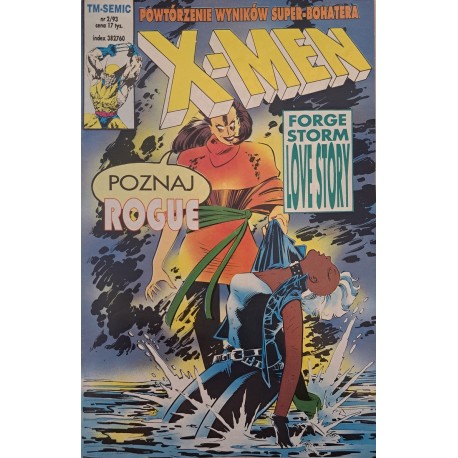 X-Men 2/93 Poznaj Rogue, Forge Storm Love Story