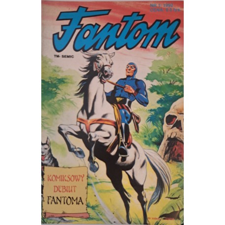 Fantom 1/1992 Komiksowy debiut Fantoma