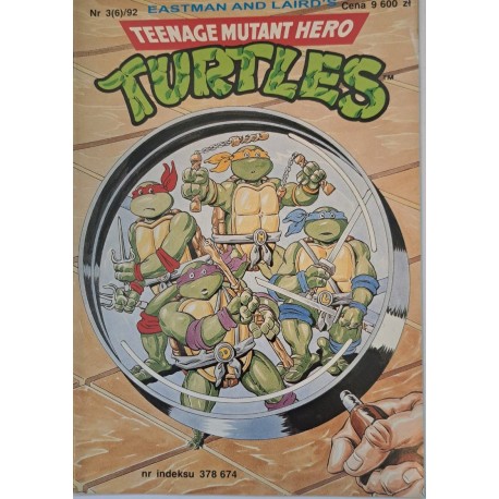 Teenage Mutant Hero Turtles 3(6)/92