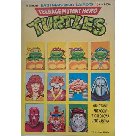 Teenage Mutant Hero Turtles 7(10)/92