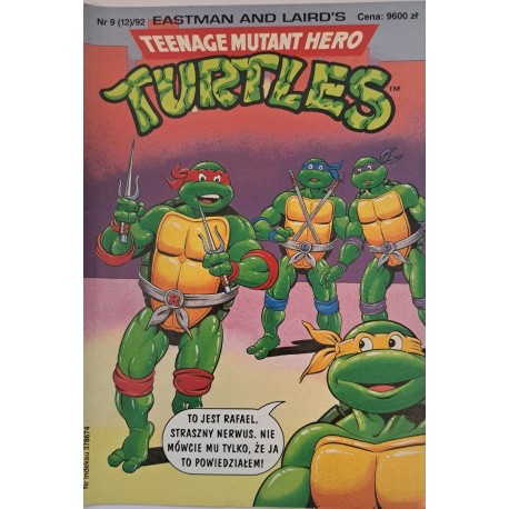 Teenage Mutant Hero Turtles 9(12)/92