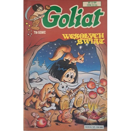 Goliat Wesołych Świąt nr 12/1991