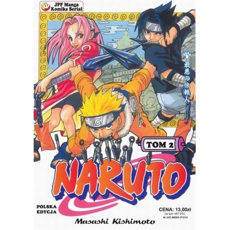 Naruto Tom 2 Masashi Kishimoto