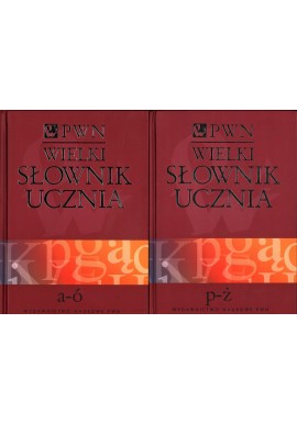 Wielki słownik ucznia Mirosław Bańko (red. nacz.) (kpl - 2 tomy)