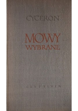 Mowy wybrane Cyceron