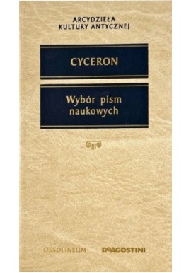 Wybór pism naukowych Cyceron