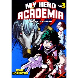 My Hero Academia Akademia bohaterów vol. 3 Kohei Horikoshi