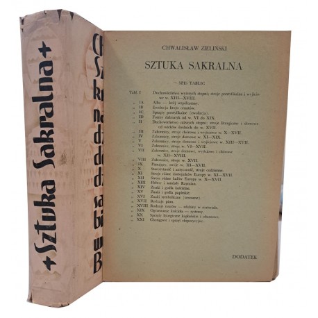 ZIELIŃSKI - Sztuka sakralna [+TABLICE] 1959