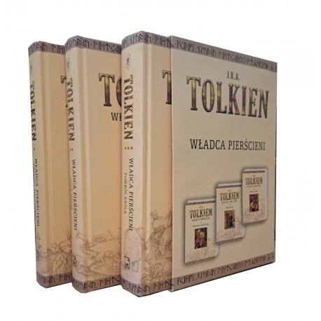 Trylogia Władca Pierścieni tom 1-3 Tokien