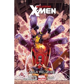 Marvel X-Men Wolverine 3 Saga Hellfire Jason Aaron, Nick Bradshaw, Pasqual Ferry