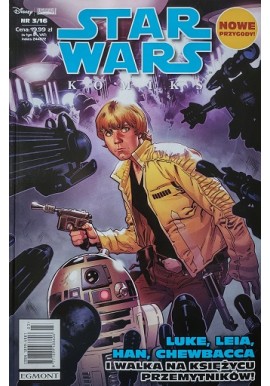 Star Wars komiks 3/16 Luke, Leia, Han, Chewbacca i walka na księżycu przemytników!