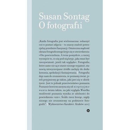 O fotografii Susan Sontag