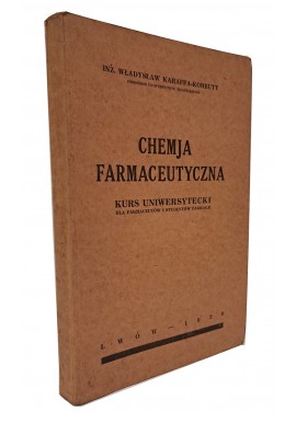 KARAFFA-KORBUTT - Chemja farmaceutyczna Lwów 1929