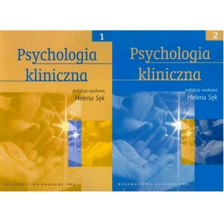 Helena Sęk Psychologia kliniczna 1-2