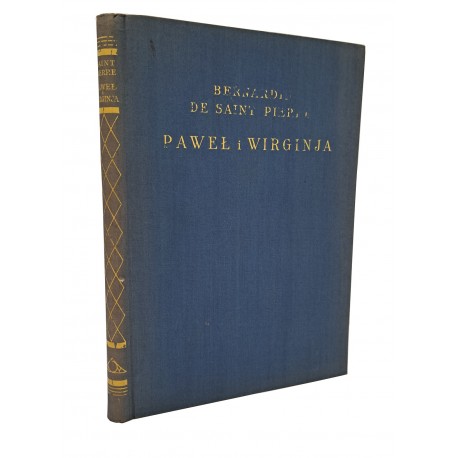 DE SAINT-PIERRE Bernardin - Paweł i Wirginja (Biblioteka Boya) [1930]