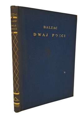 BALZAC - Komedja Ludzka Dwaj Poeci (Biblioteka Boya) [1930]