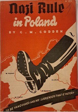 [BROSZURA ANTYNAZISTOWSKA] GODDEN - Nazi Rule in Poland 1941