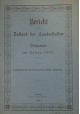 Bericht über den Zustand der Landeskultur in Wesptrpreuβen im Jahre 1893 Danzig 1894