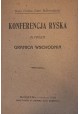 KONFERENCJA RYSKA a nasza granica wschodnia 1920