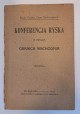 KONFERENCJA RYSKA a nasza granica wschodnia 1920