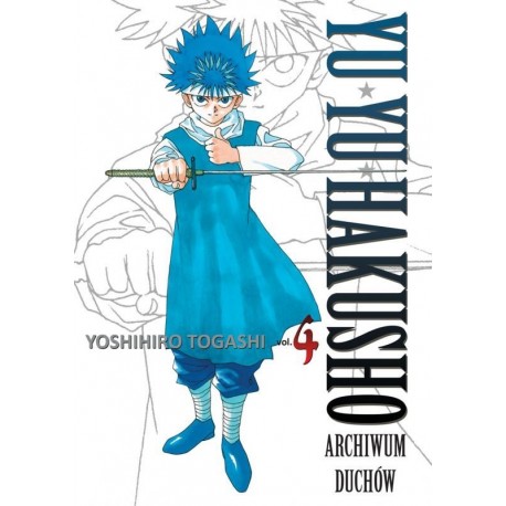 Yu Yu Hakusho Archiwum duchów vol. 4 Yoshihiro Togashi