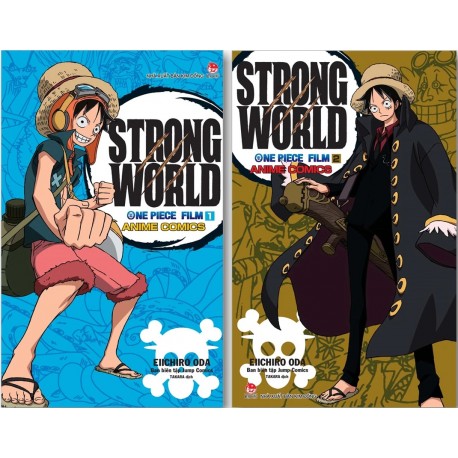 Strong World )ne Piece Film 1 i 2 Anime Comics Eiichiro Oda