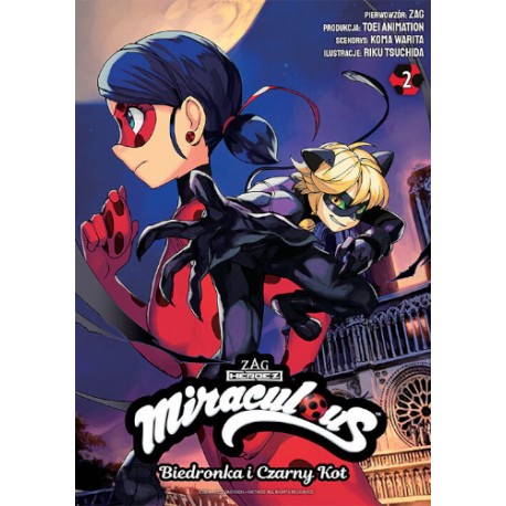 Miraculous 2 Biedronka i Czarny Kot Koma Warita, Riku Tsuchida