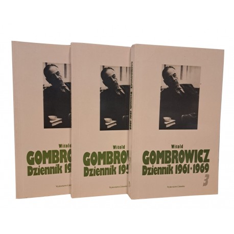 Dziennik tom 1-3 Witold Gombrowicz