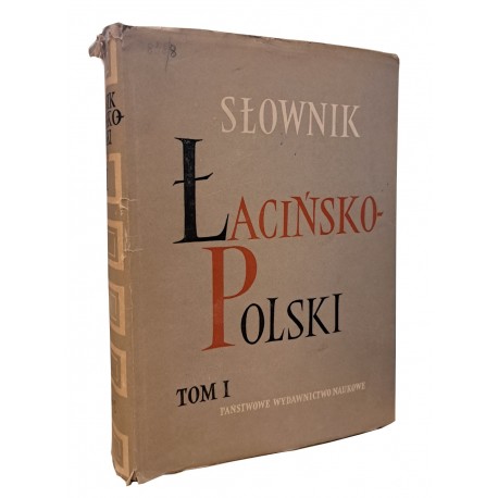 Słownik Łacińsko-Polski Tom II A-C Marian Plezia (red.)