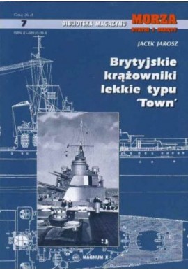 Brytyjskie krążowniki lekkie typu "Town" Morza Statki i Okręty 7