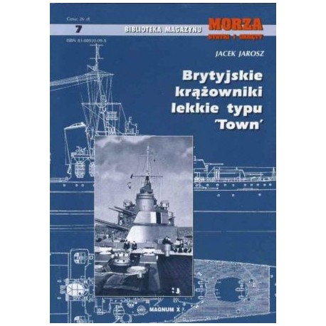 Brytyjskie krążowniki lekkie typu "Town" Morza Statki i Okręty 7