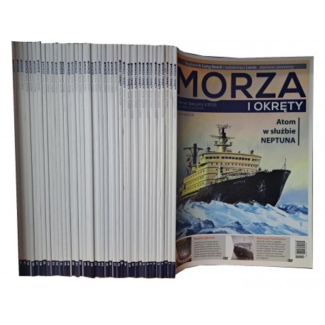 Morza i okręty nr 1-41 komplet