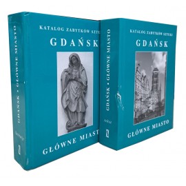 GDAŃSK GŁÓWNE MIASTO Katalog Zabytków Sztuki 2 tomy