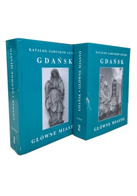 GDAŃSK GŁÓWNE MIASTO Katalog Zabytków Sztuki 2 tomy