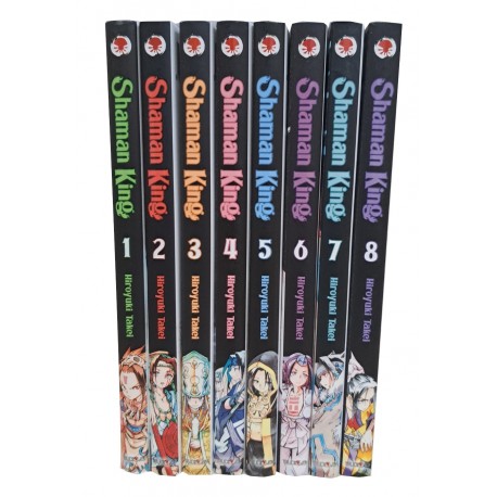 Shaman King Król Szamanów tom 1-8 Hiroyuki Takei