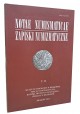 Notae Numismaticae Zapiski Numizmatyczne T. II