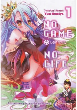 No game no life 1 Rodzeństwo graczy podbija inny świat! Yuu Kamiya