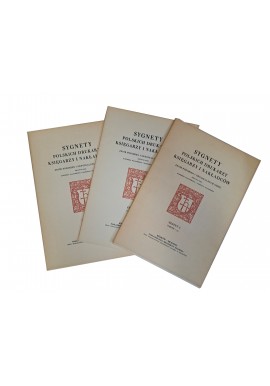 HAŁACIŃSKI Kazimierz, PIEKARSKI Kazimierz - Sygnety polskich drukarzy księgarzy i nakładców zeszyt I-III 1926 REPRINT