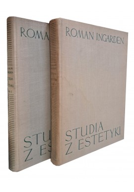 Studia z estetyki Roman Ingarden (tom 1 i 2)