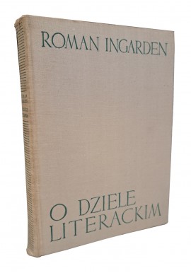 O dziele literackim Roman Ingarden