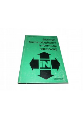 Słownik terminologiczny informacji naukowej