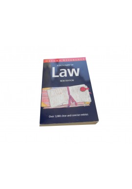 A Dictionary of Law New edition ŁADNY EGZ