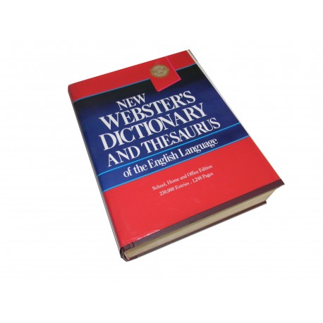 New Webster's dictionary and thesaurus english lg