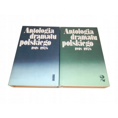 Antologia dramatu polskiego 1918-1978 (2 tomy)
