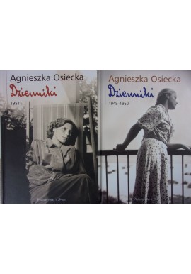 Agnieszka Osiecka Dzienniki 2 tomy 1945-1950 1951