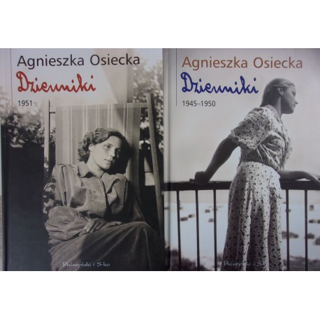 Agnieszka Osiecka Dzienniki 2 tomy 1945-1950 1951