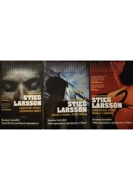 Stieg Larsson Millennium Trylogia kpl