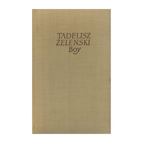 T. Żeleński Boy Obiad literacki Proust i jego świat